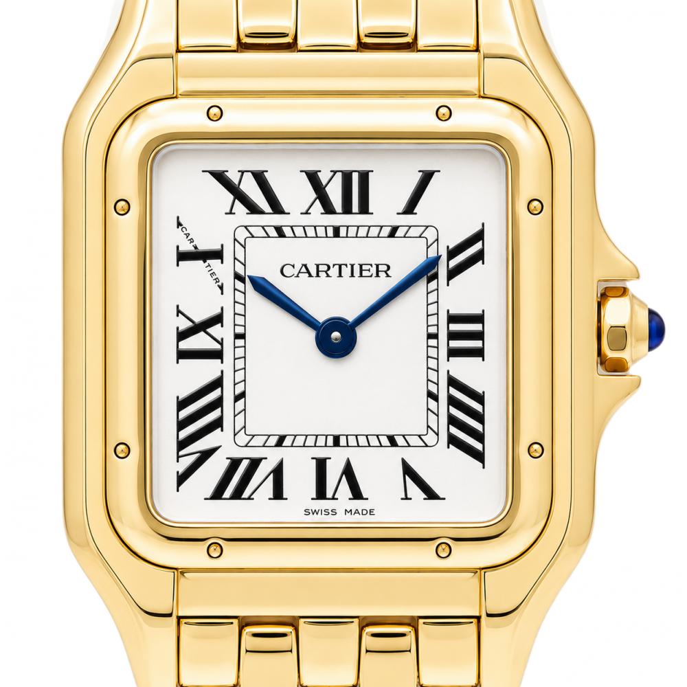 Unworn Cartier Panthere Medium WGPN0058 18K Yellow Gold Watch
